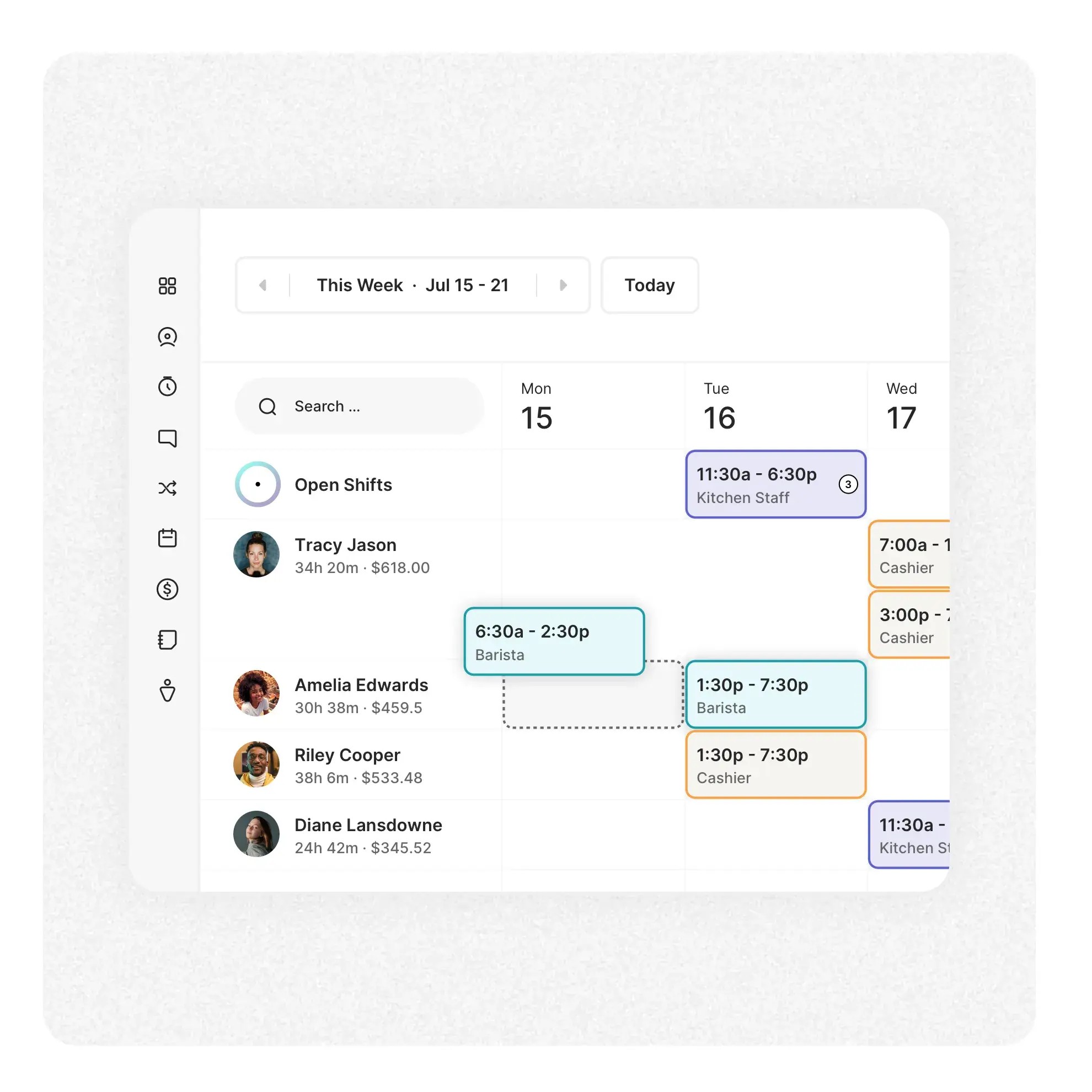 Build your perfect schedule in minutes.