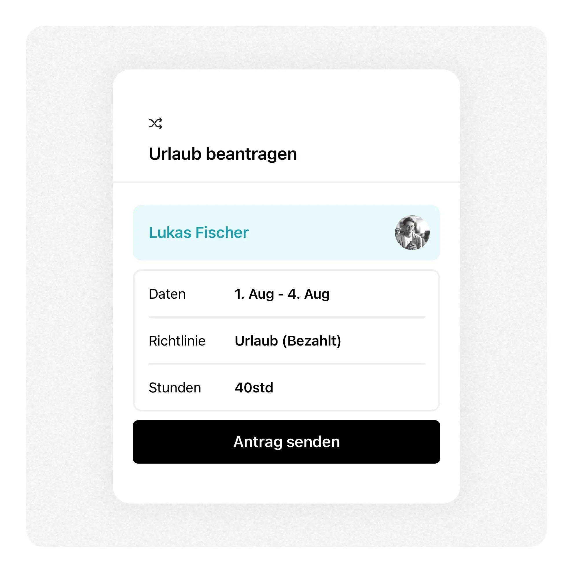Flexibles Abwesenheits- management, zugeschnitten auf dein Team