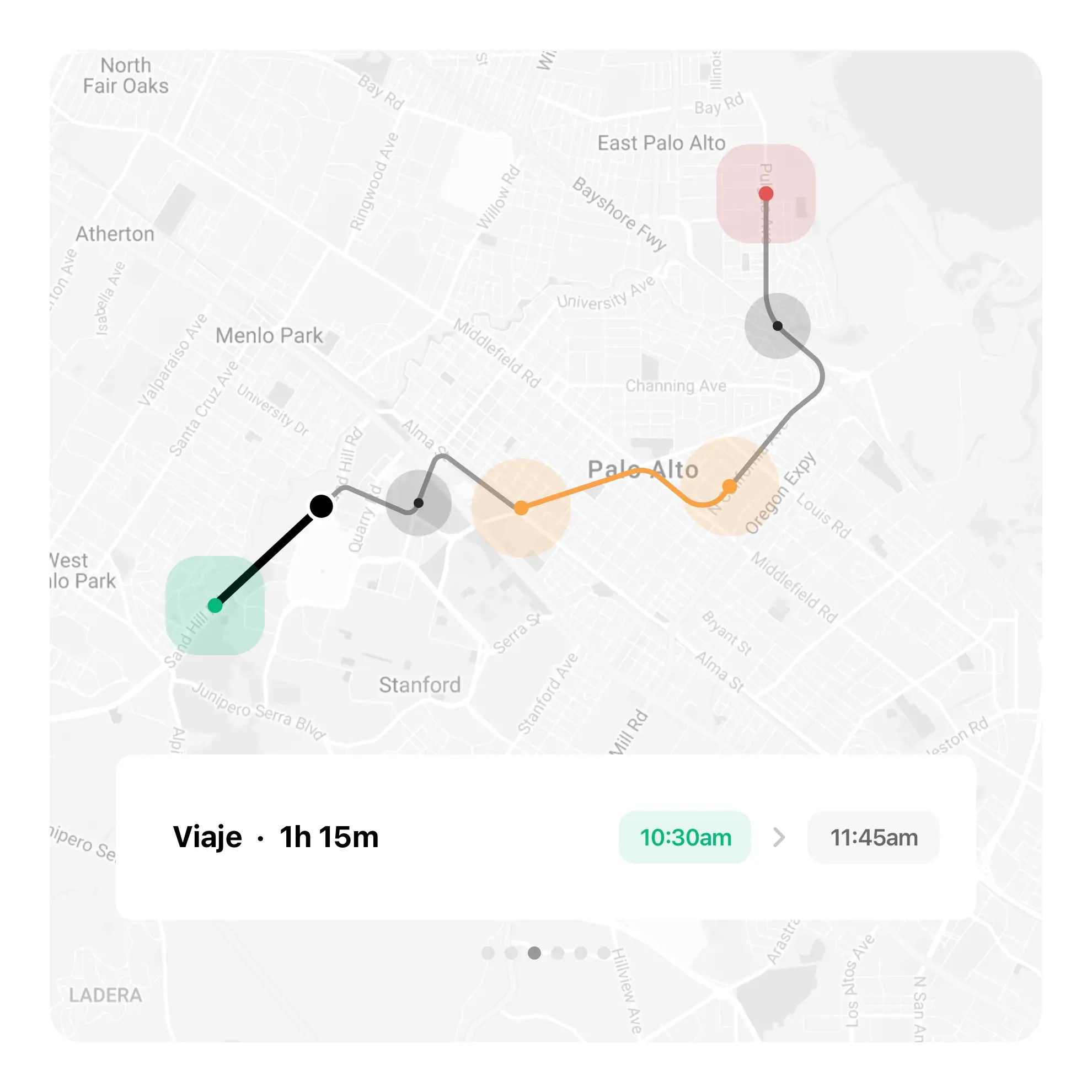 Convierte los datos de ubicación en decisiones