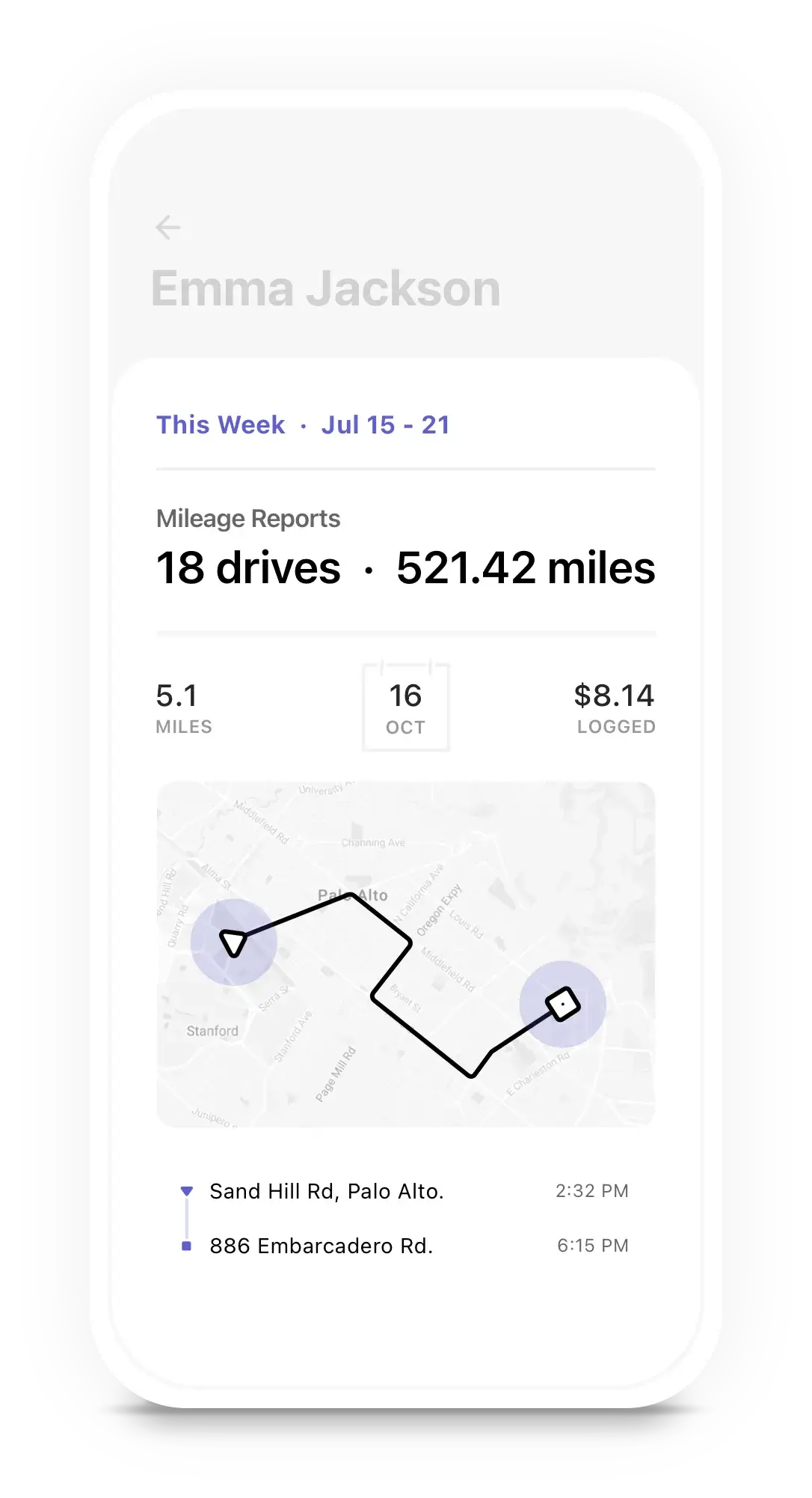 Mileage Tracking